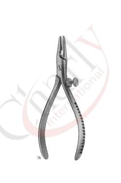 Wire Holding forceps, Flat-nosed Pliers,