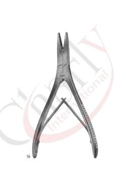 Wire Holding forceps, Flat-nosed Pliers,